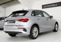 AUDI A3 SPORTBACK DIESEL 2021 GRIS MÉTAL 83318 km