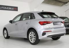 AUDI A3 SPORTBACK DIESEL 2021 GRIS MÉTAL 83318 km