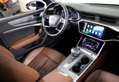 AUDI A6 DIESEL 2021 BLEU 77452 km