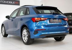 AUDI A3 SPORTBACK ESSENCE 2021 BLEU 79261 km