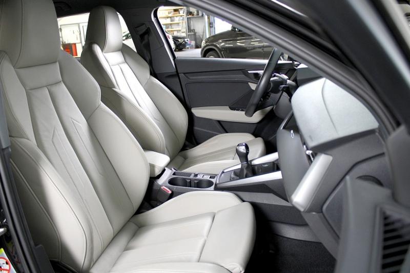 AUDI A3 SPORTBACK 30 TFSI 110CH BUSINESS LINE CUIR BEIGE - photo 13