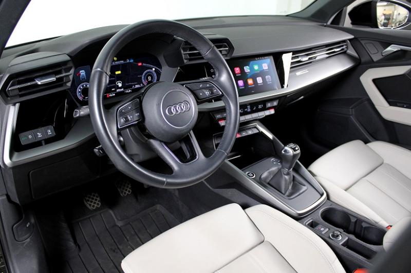 AUDI A3 SPORTBACK 30 TFSI 110CH BUSINESS LINE CUIR BEIGE - photo 4